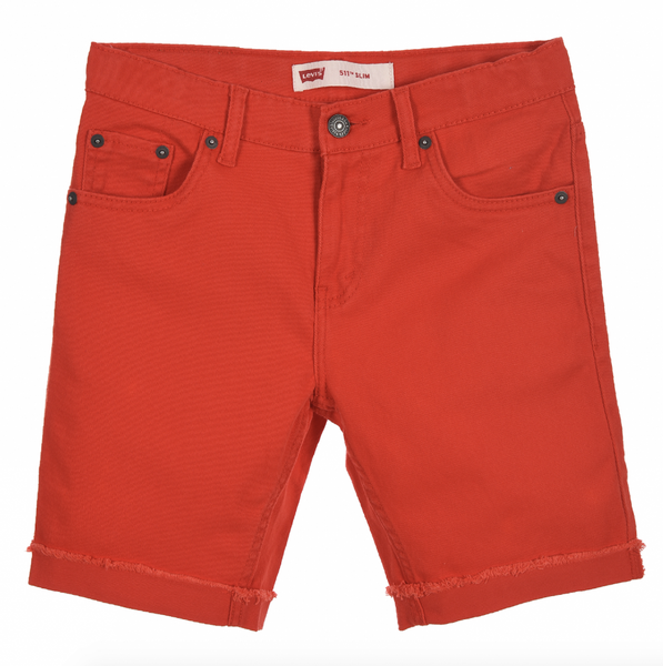 Rød Levis Denim Shorts