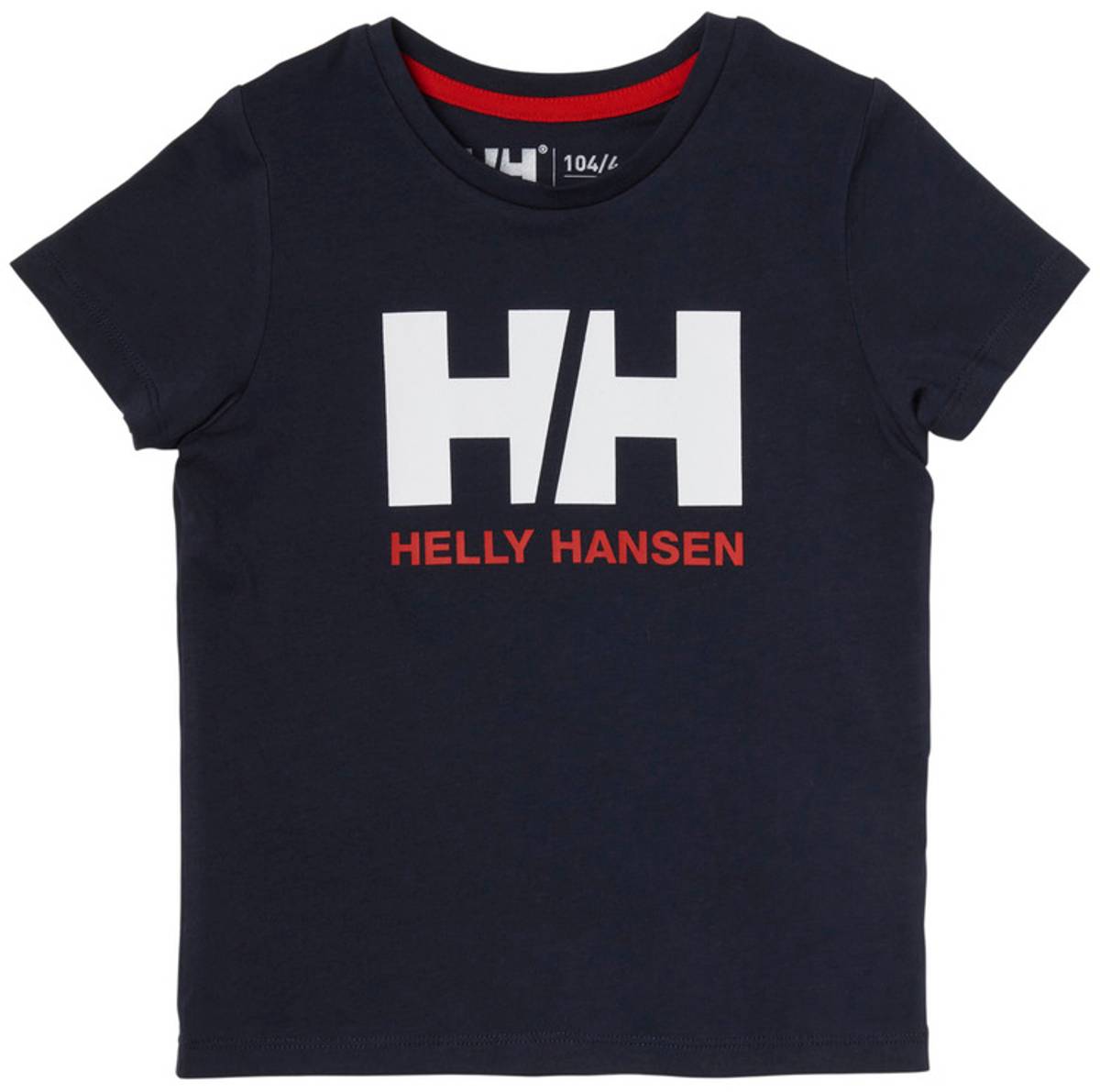 Blå Helly Hansen Logo T-skjorte