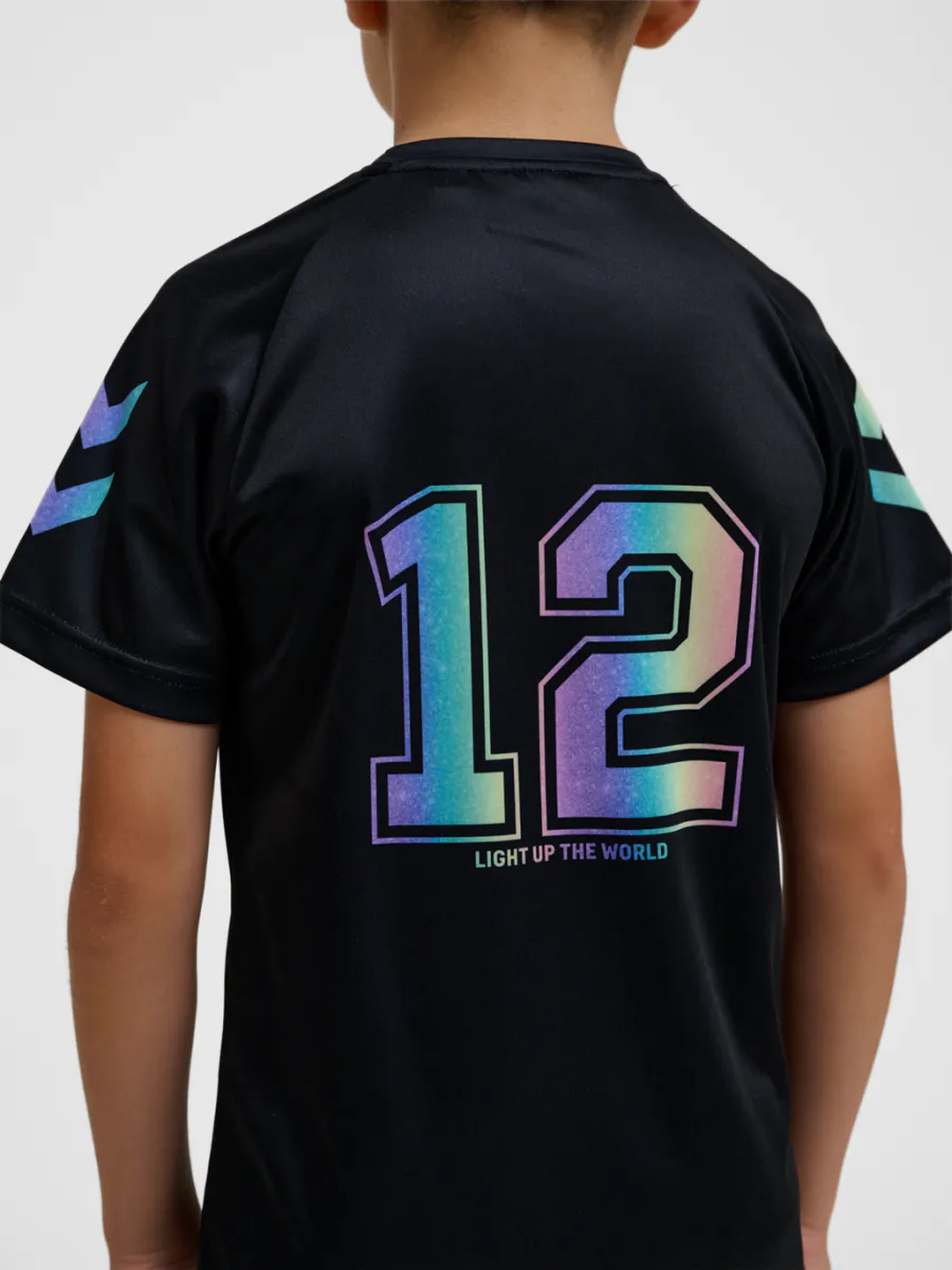 Hummel Shimmer T-Shirt  Black