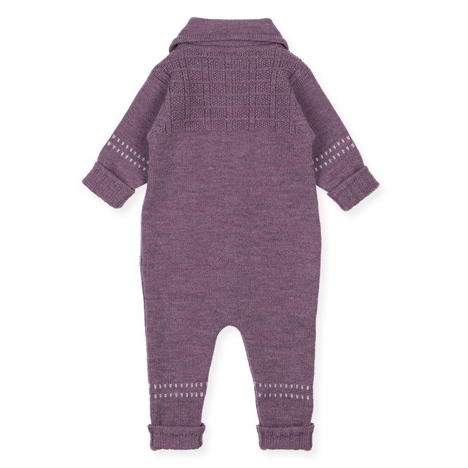 Hovedbilde Lillelam Ulldress classic Plomme