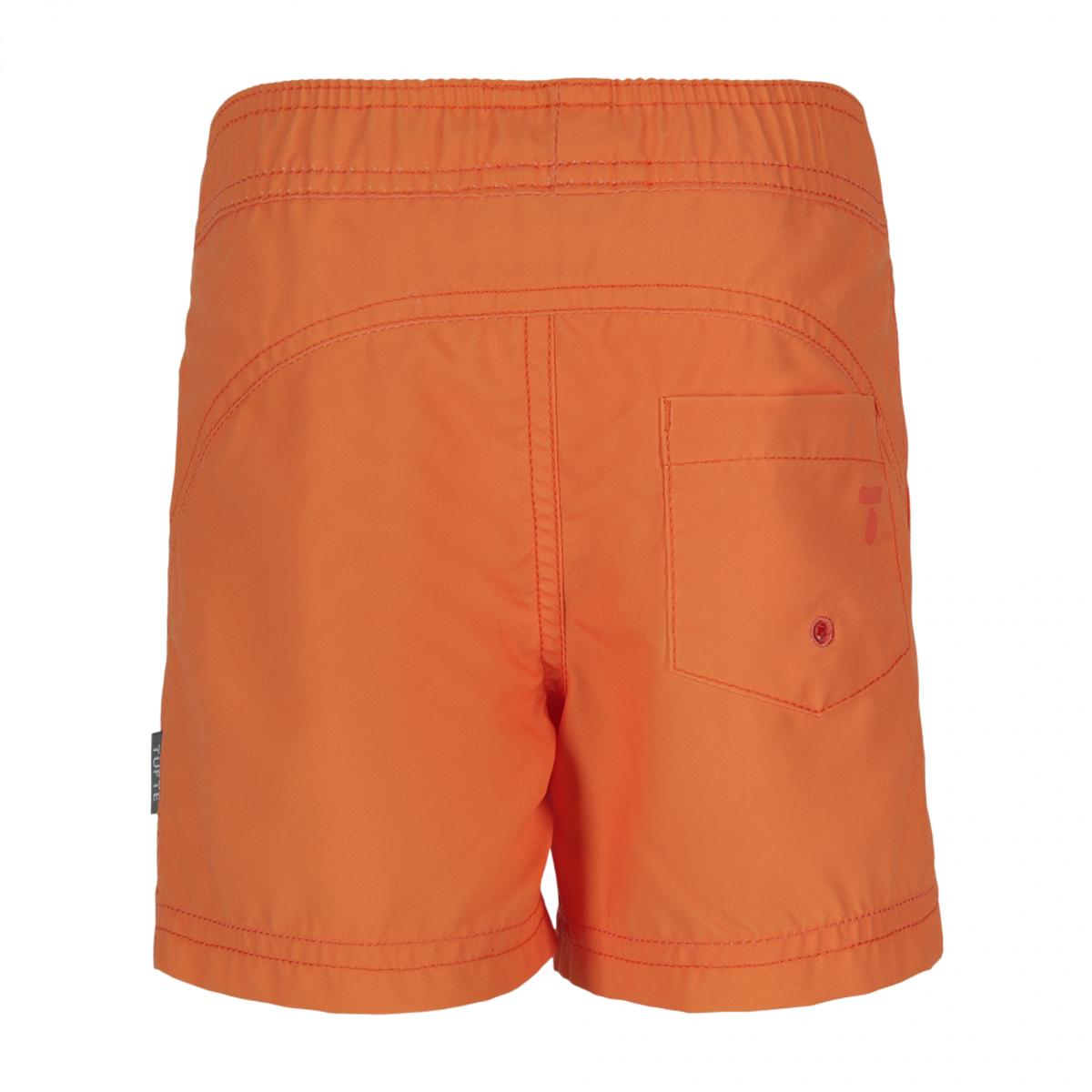 Orange Tufte Blhval Bade Shorts