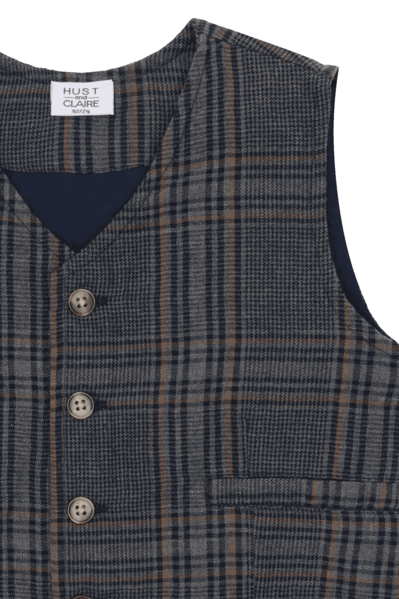 Hust and Claire Eick Vest Blend  Gutt