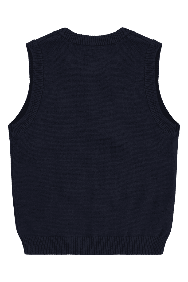 Hust and Claire Perry Vest Navy  Gutt