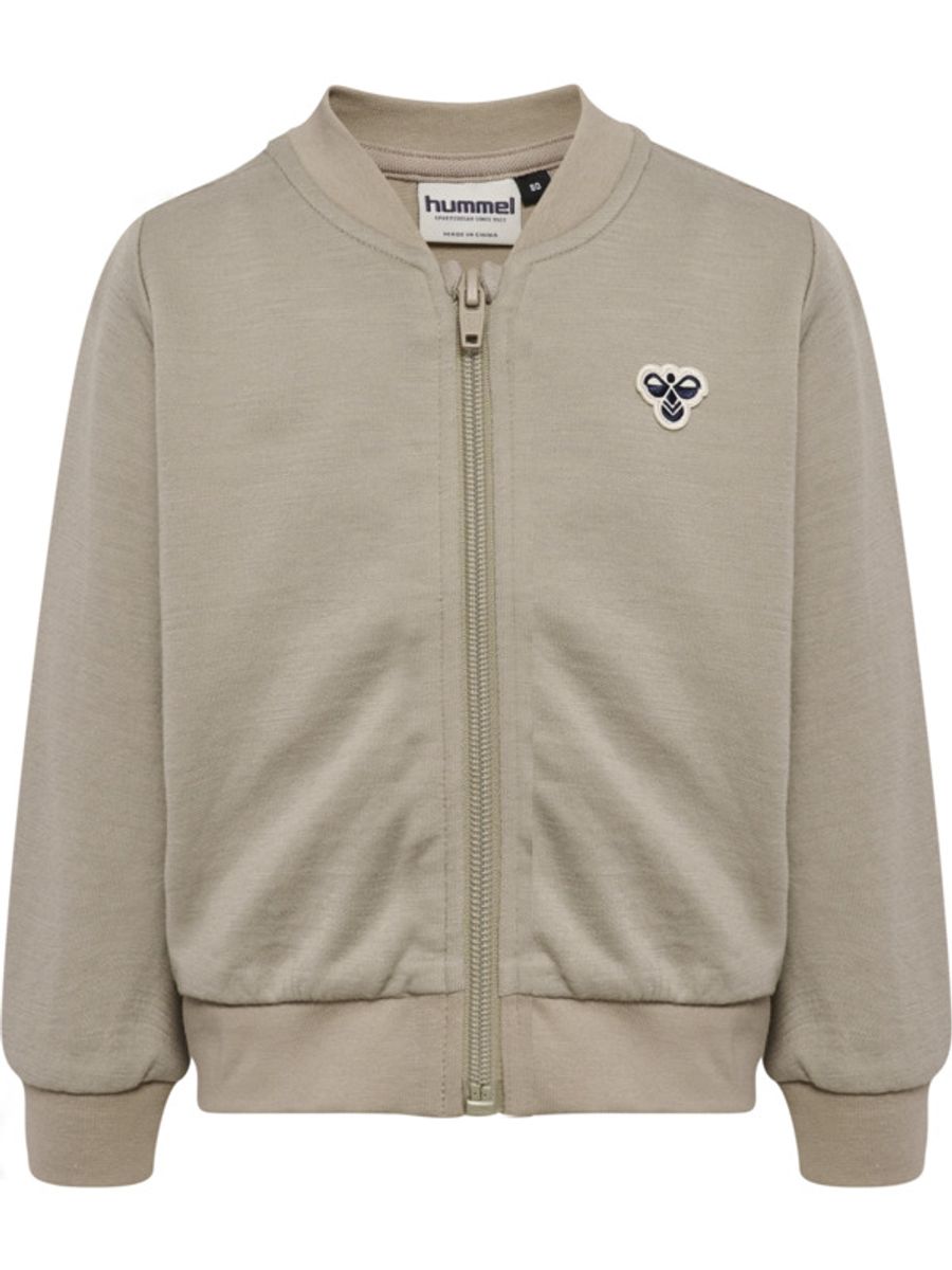 Hummel Mini Bee Ulljakke Med Glidelås Vintage Khaki