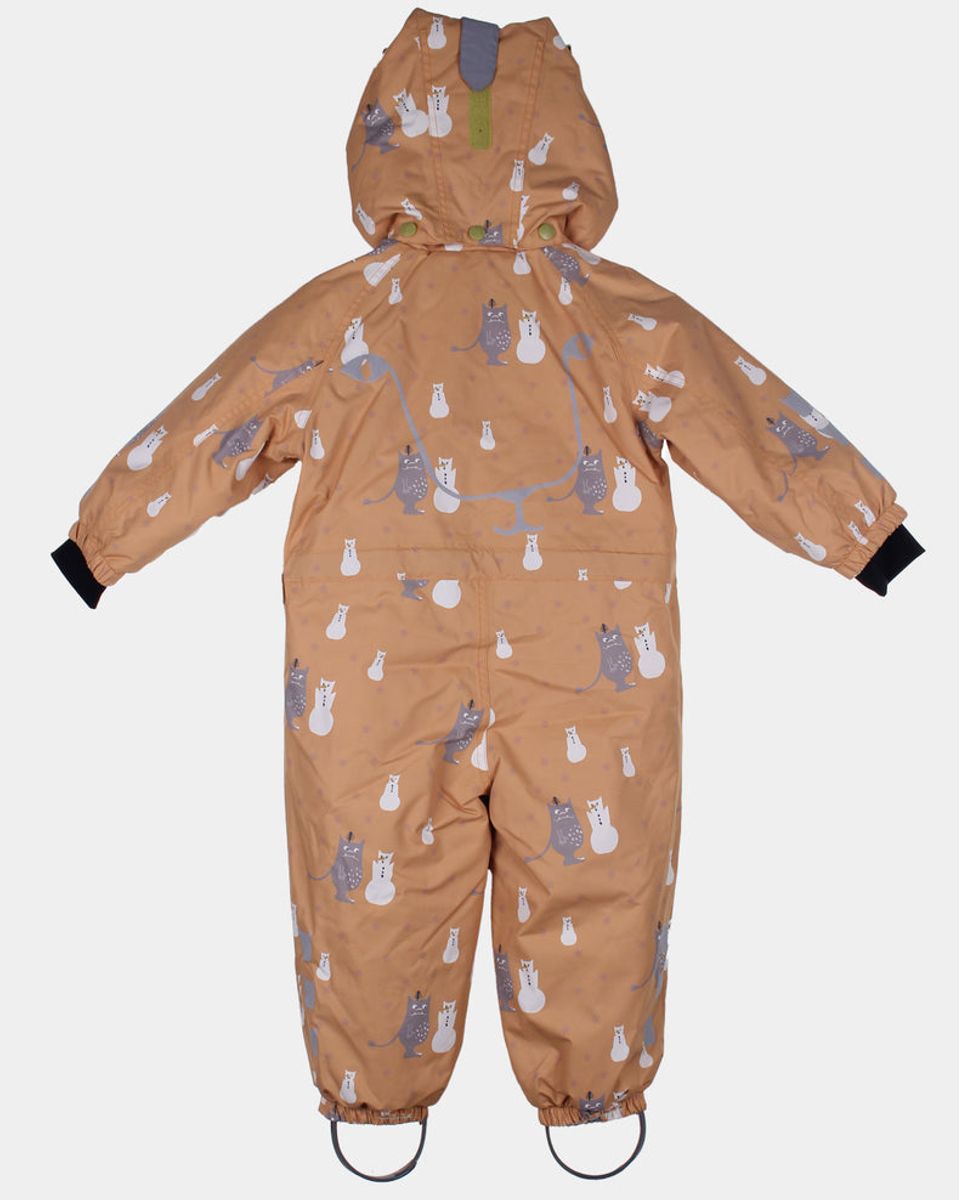 Kattnakken Vinterdress Baby Snø Tolvmeterskogen Honning