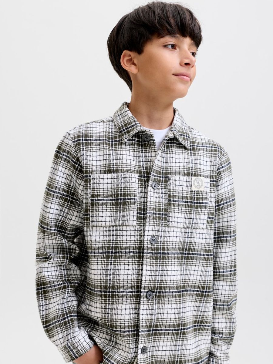 Jack & Jones Junior Frederiksberg Skjorte Relaxed Fit Rosin Checks