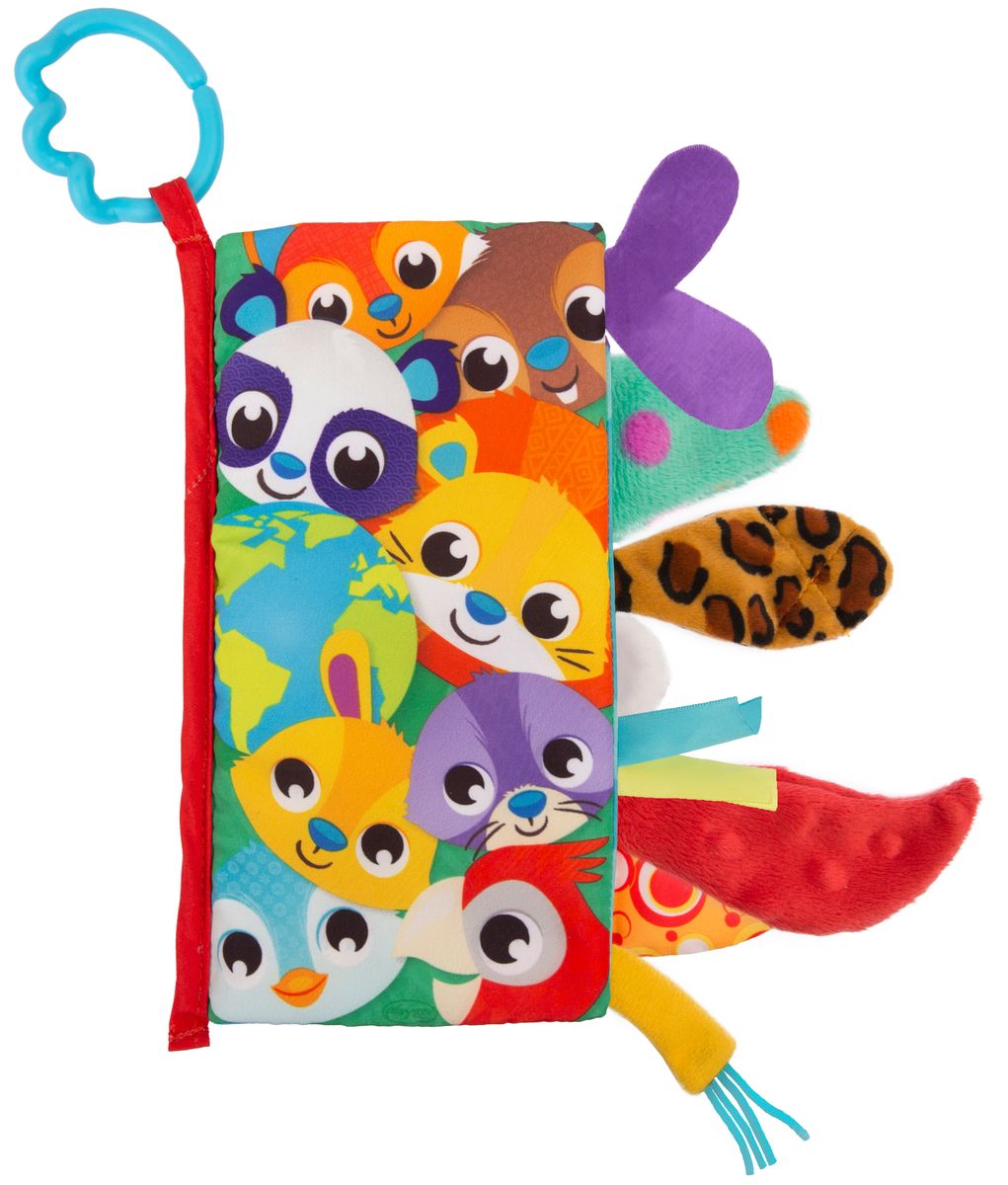 Playgro Tails Of The World Sensory Book 0m+