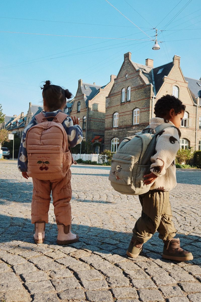 Konges Sløjd Juno Quilted Backpack Midi Laurel Oak