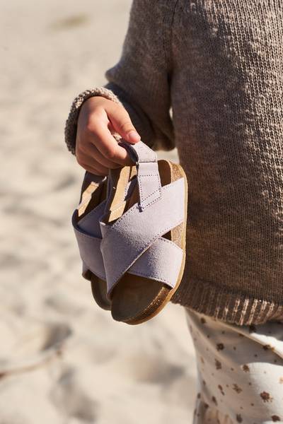 Wheat Wan Sandal Soft Lilac