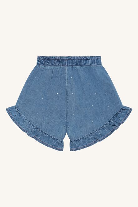 Hovedbilde Hust and Claire Helena Glitrende Shorts Blå Denim