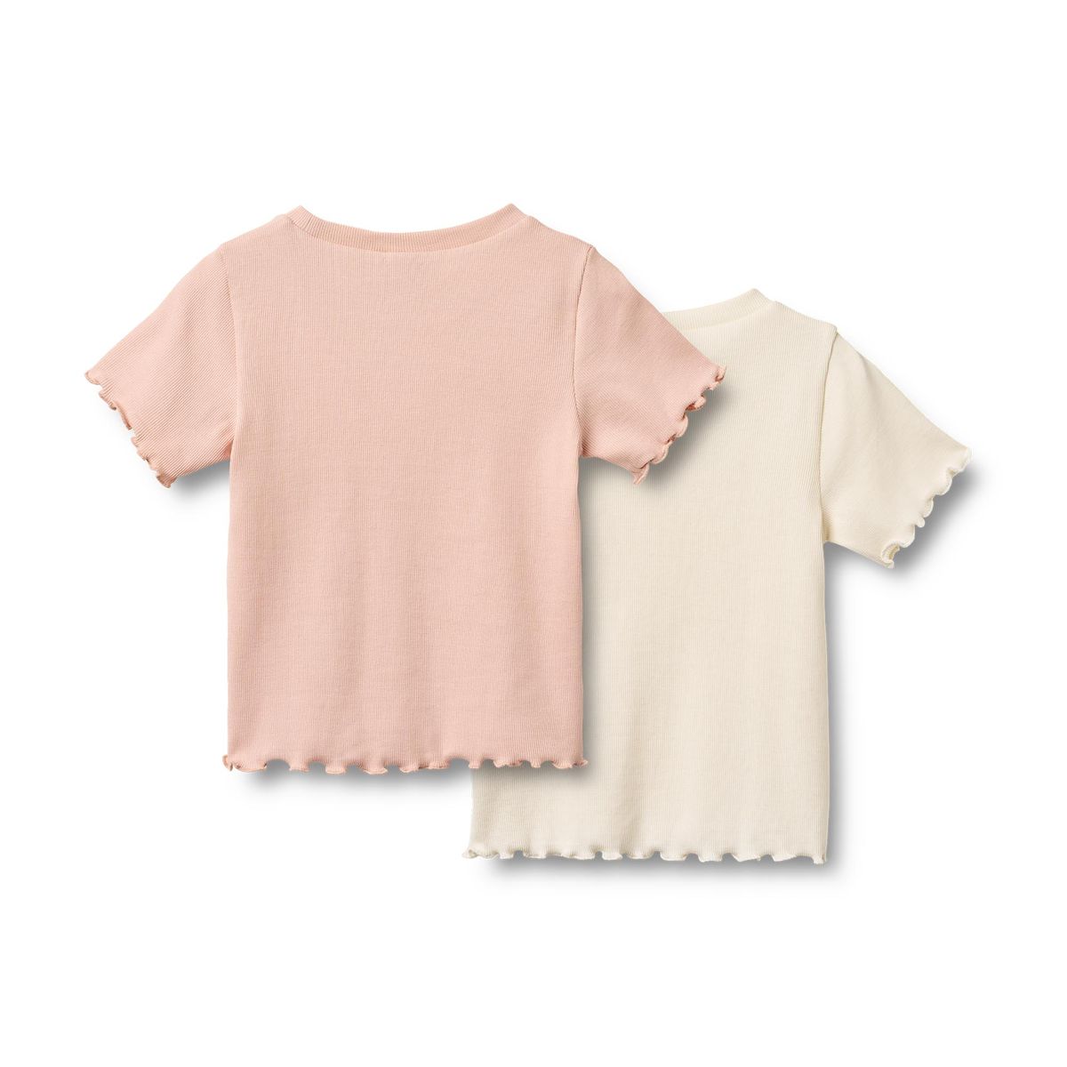 Wheat Rib T-Shirt Alicia  Ivory