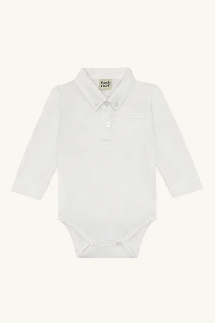 Hovedbilde Hust and Claire Basil Solid Skjortebody White