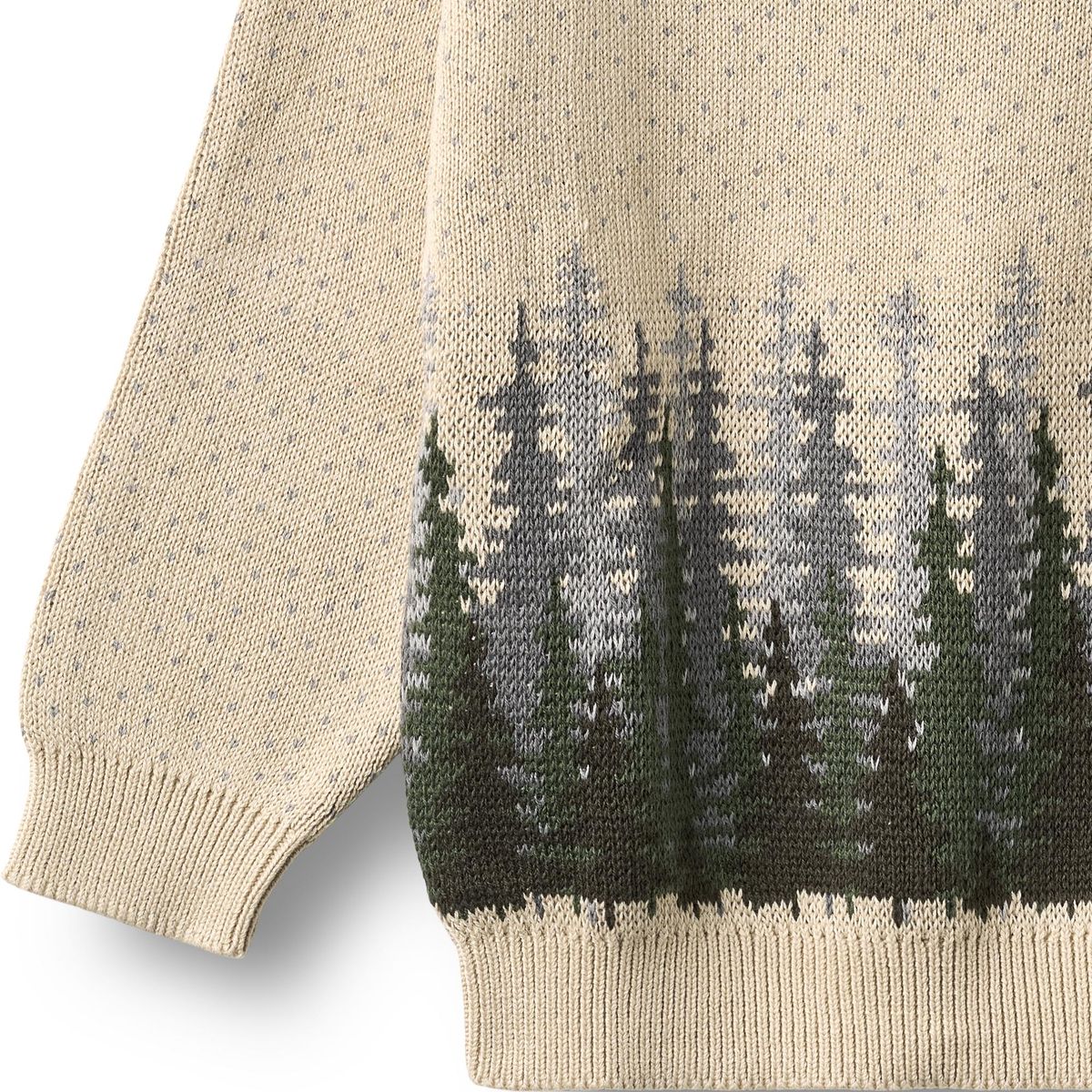 Wheat Finley Jacquard Genser Off White