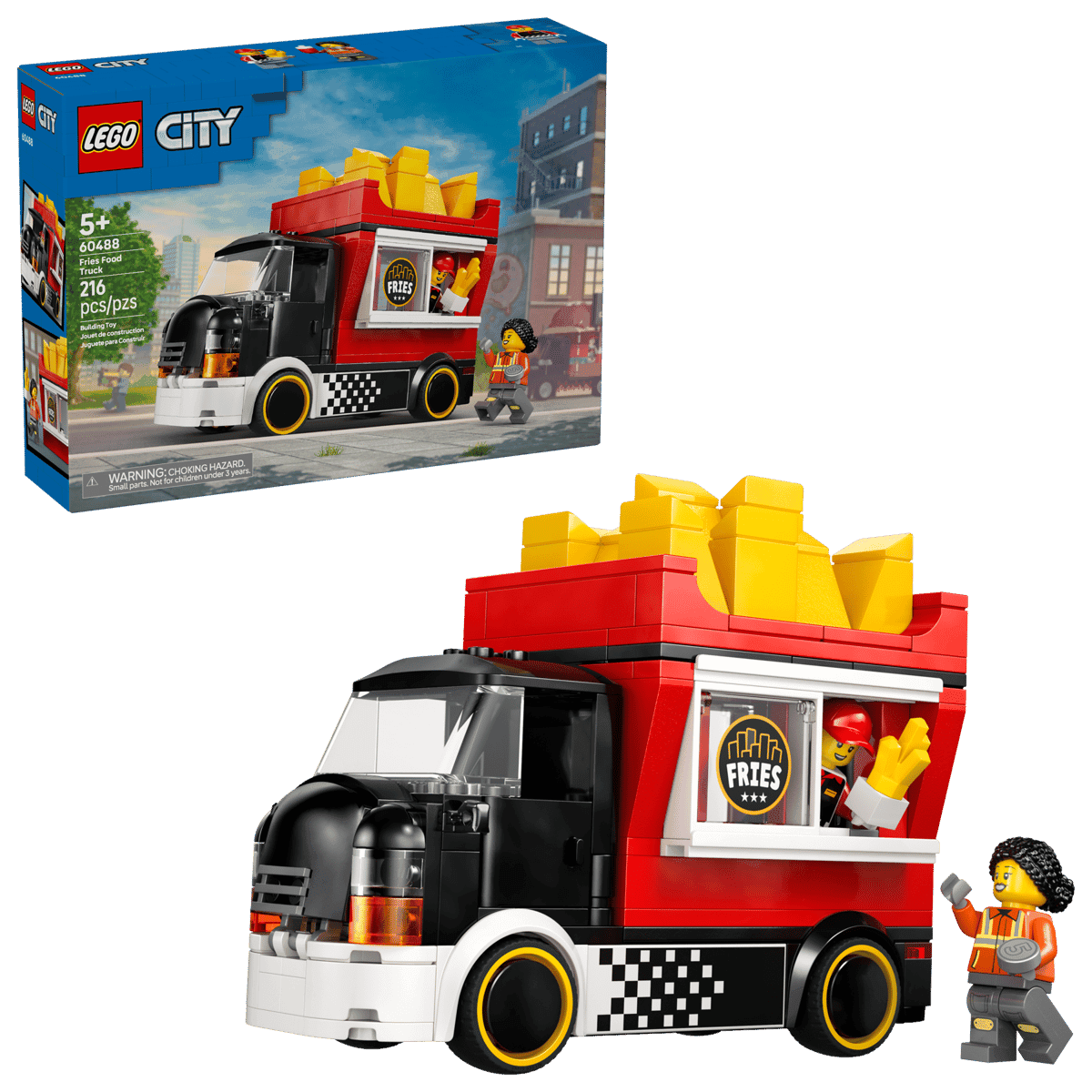 Lego City Pommes frites-matbil