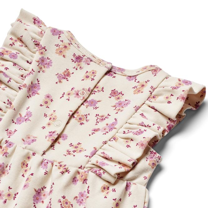 Hovedbilde Wheat Playsuit Havanna Shell Flowers