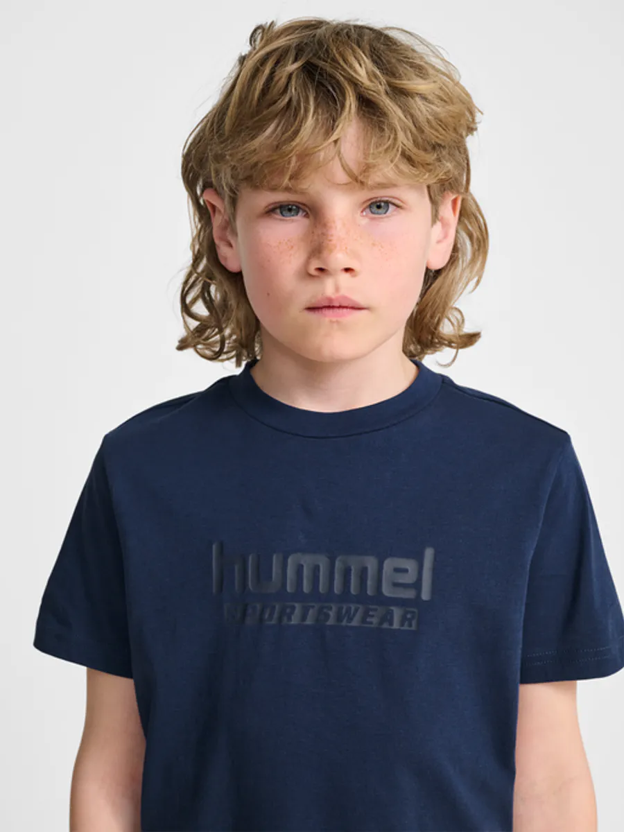 Hummel Jr Base T Skjorte Dress Blues