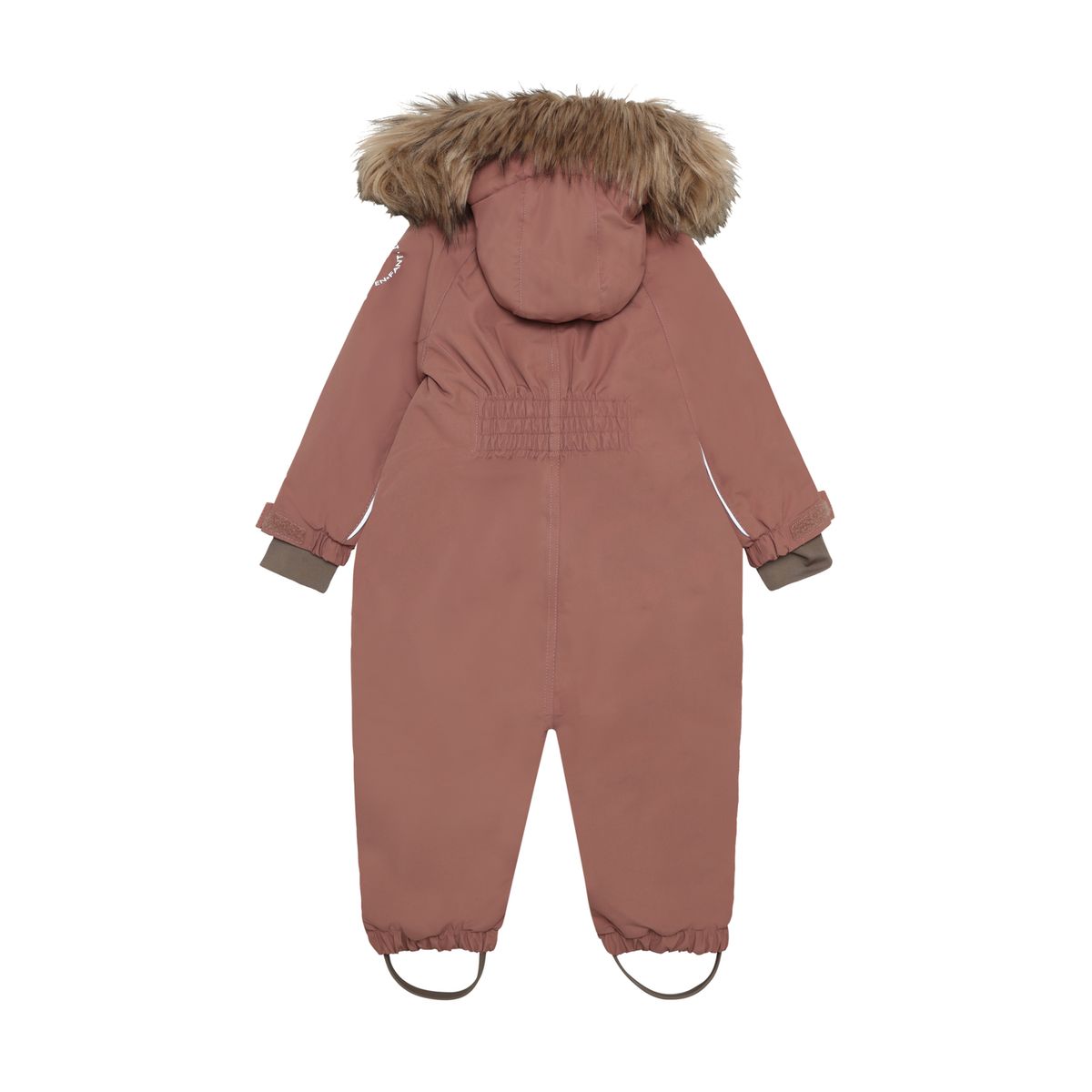 En Fant Vinterdress Baby med Fuskepels Burlwood