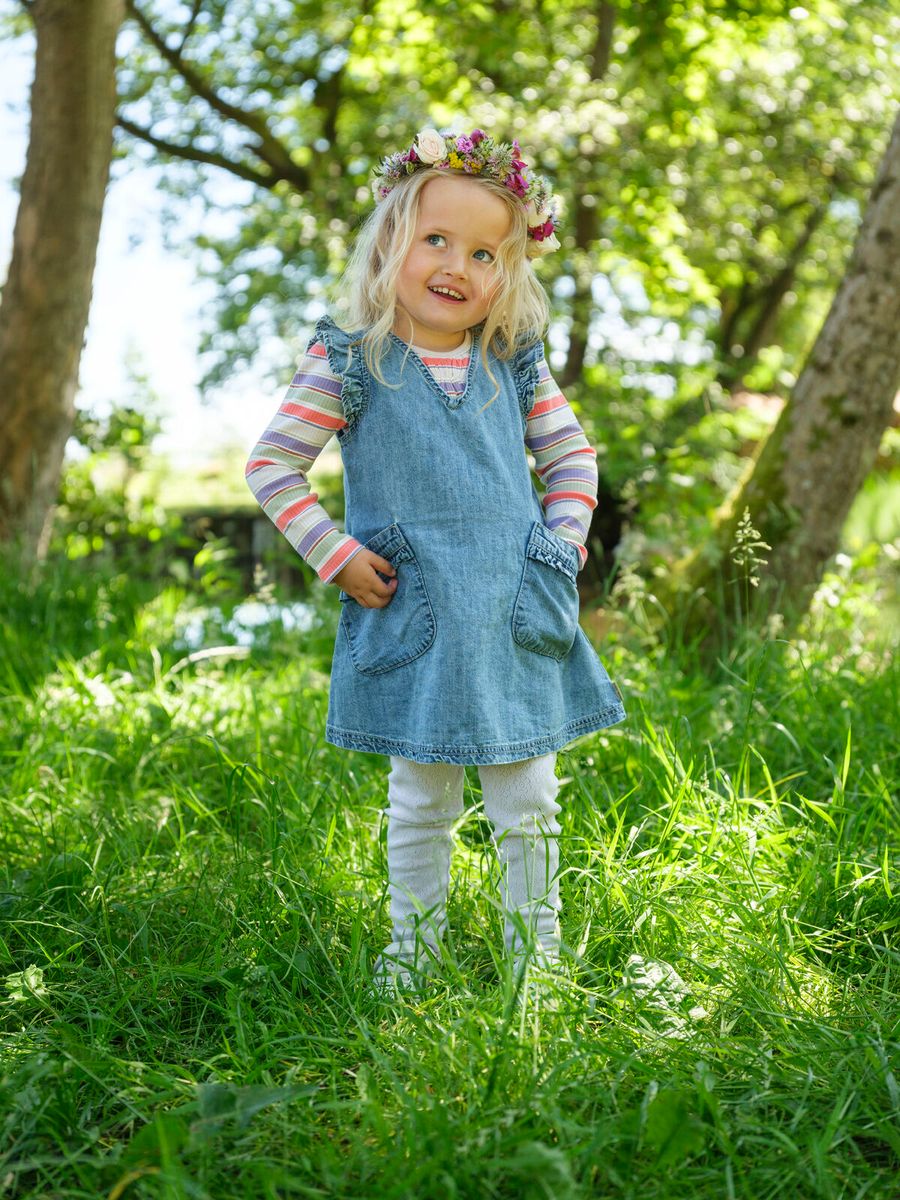 Hust And Claire Kaila Kjole Washed Denim