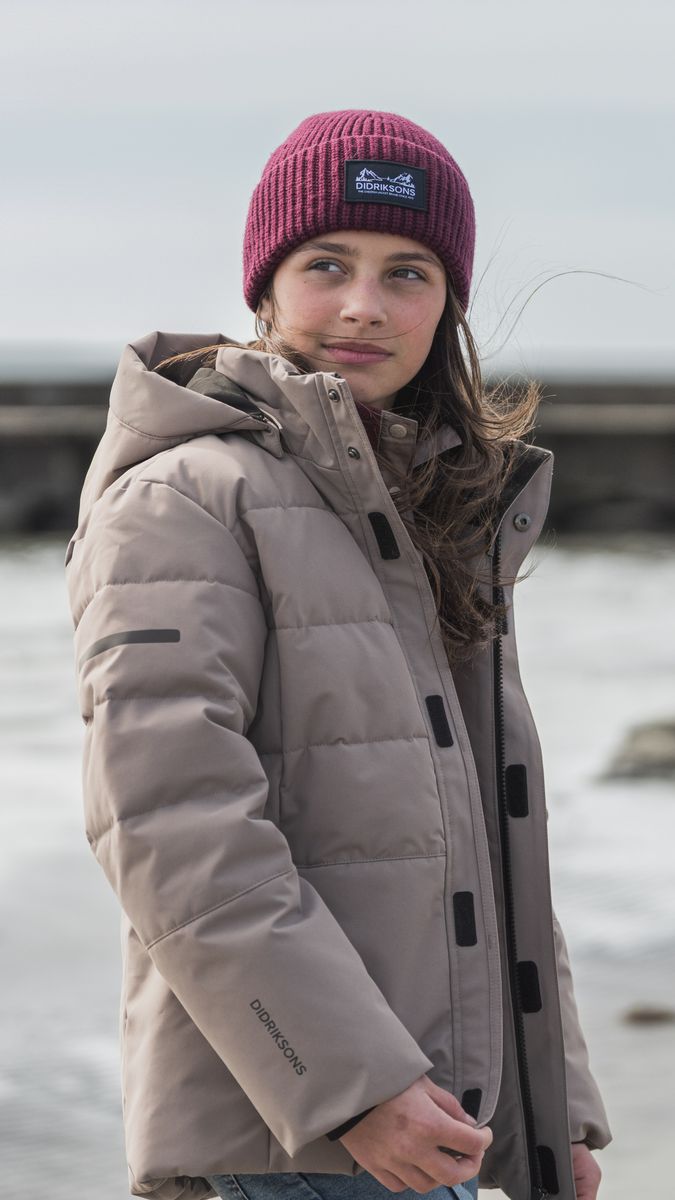 Didriksons Silikat Vinterjakke Ash Brown