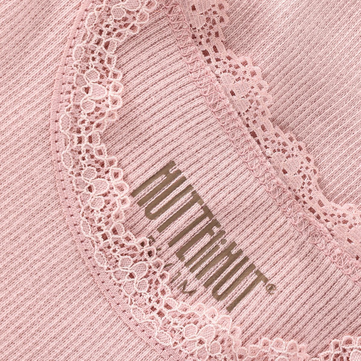 HUTTEliHUT Body Rib Pale Mauve
