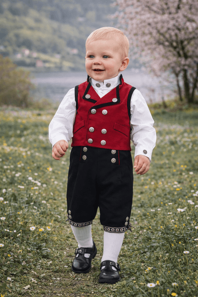 bunad/festdrakt gutt - Rød