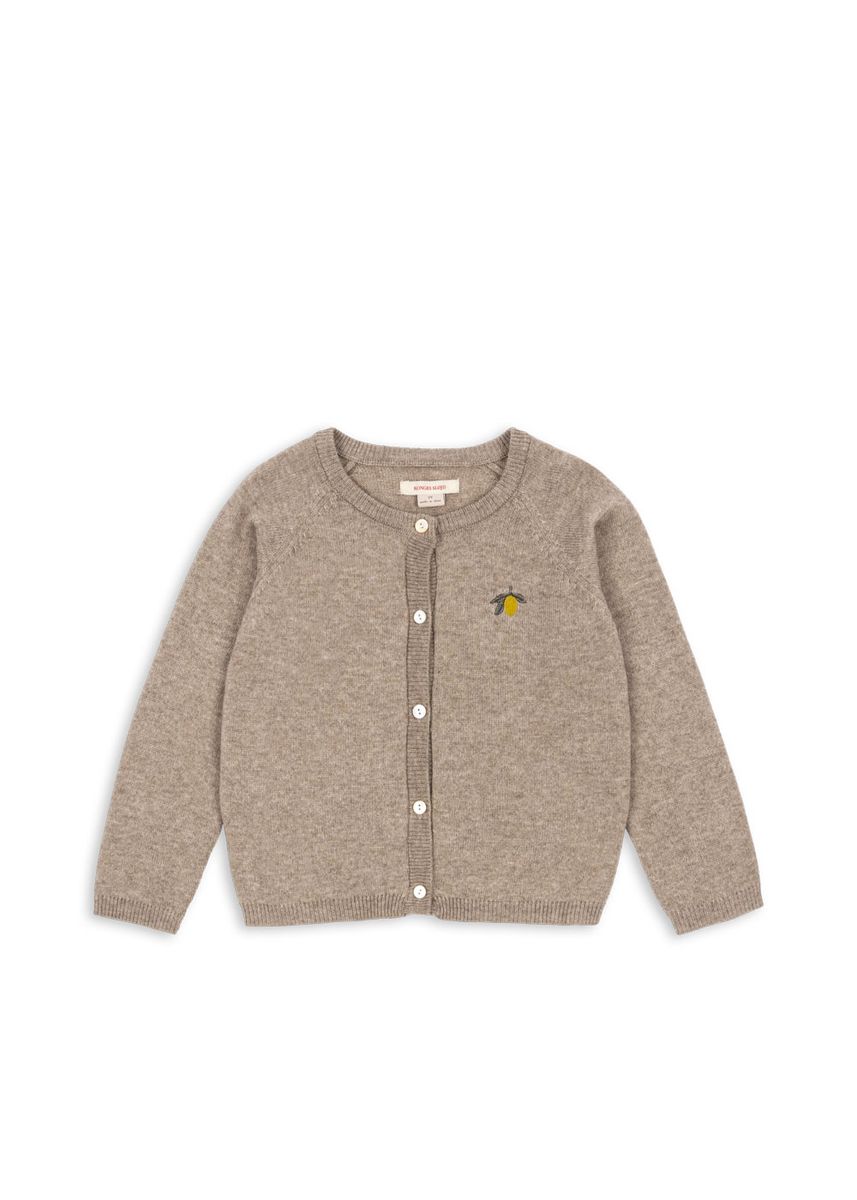 Konges Sløjd Mattou Knit Cardigan Lys Brun
