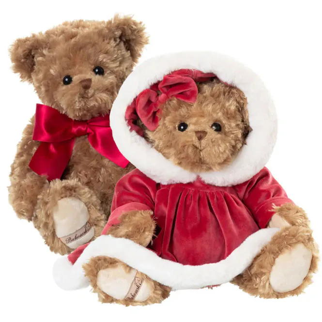 Hovedbilde Bukowski Alexander Julekosebamse 40 cm A Brun/Rød
