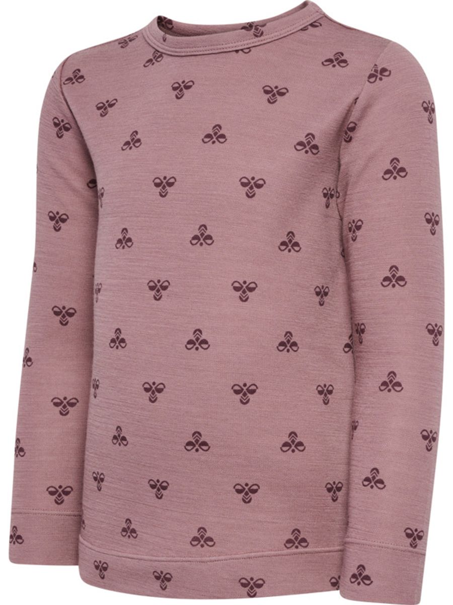Hummel Vilmo Ull Genser Twilight Mauve