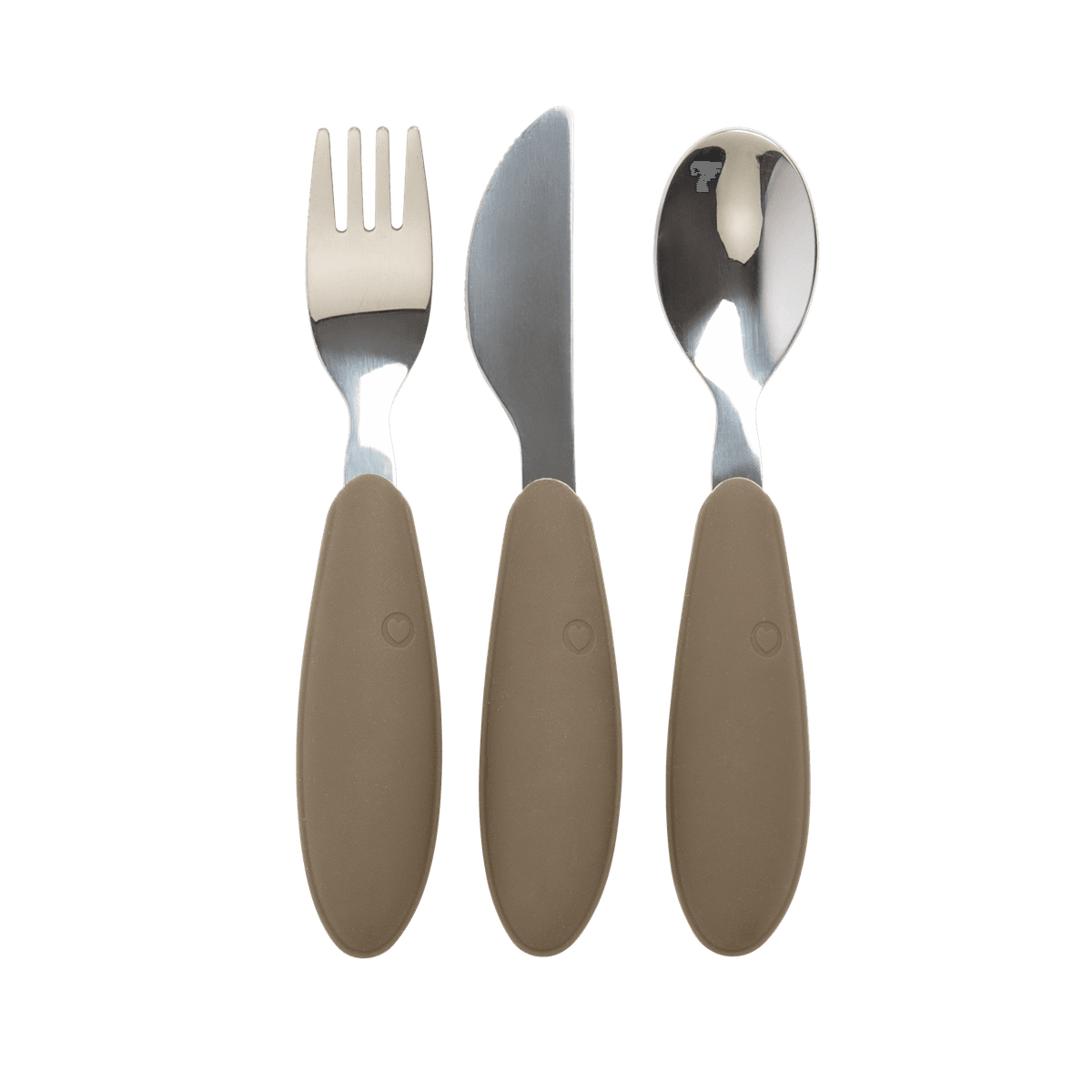 BIBS Cutlery Set Dark Oak