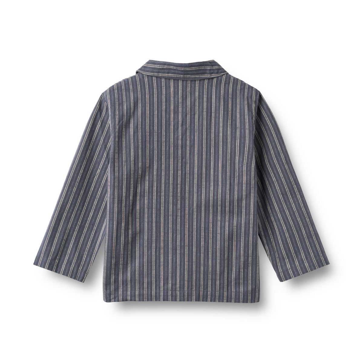 Wheat Madison Pysj Blue Holiday Stripe