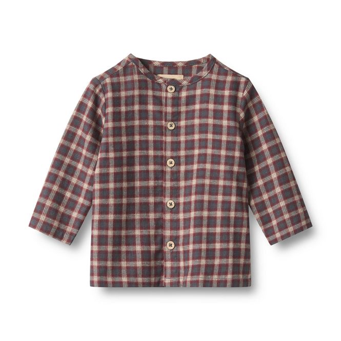 Hovedbilde Wheat Shelby Skjorte Blue Holiday Check