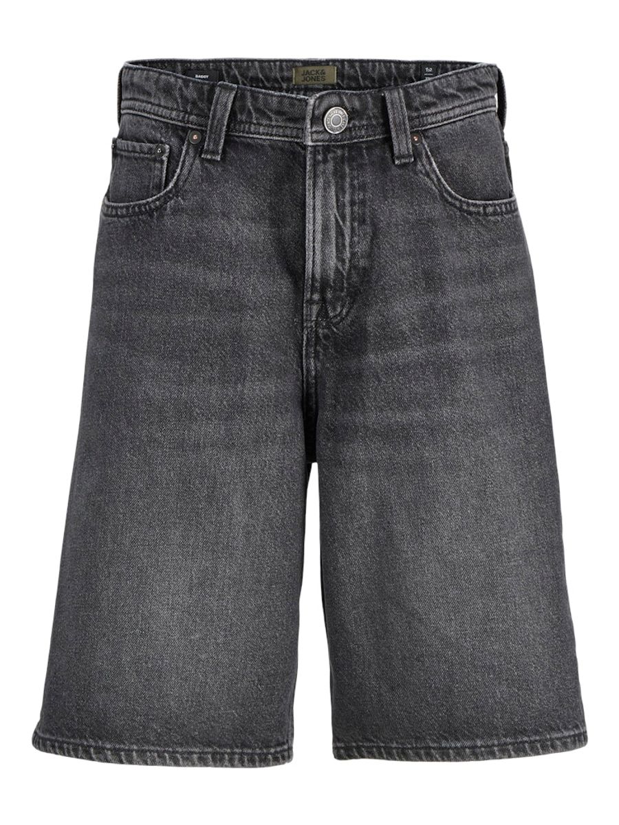 Jack & Jones Junior Alex Shorts Baggy Fit Black Denim