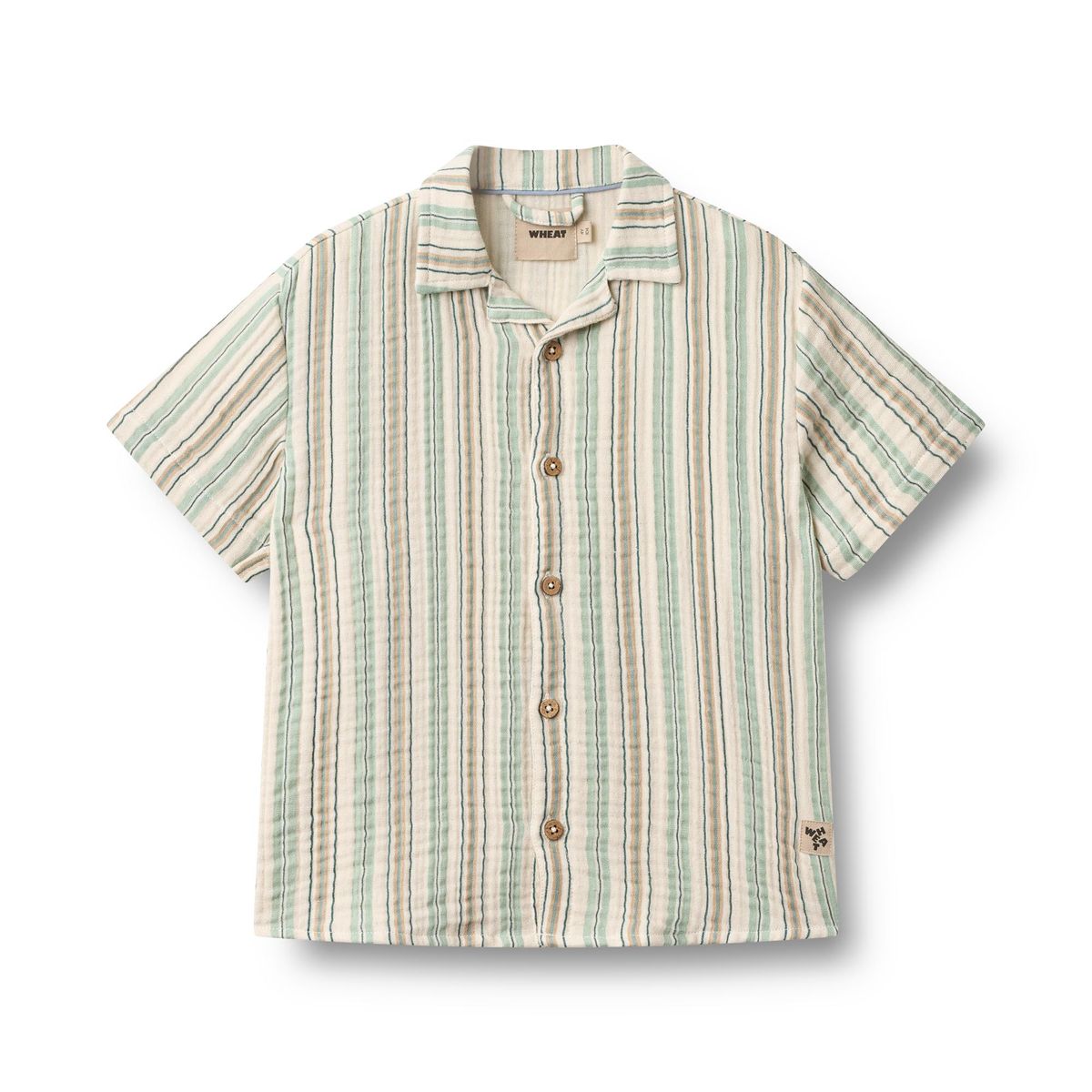 Wheat Skjorte & Shorts Sett Anker  Summer Stripe