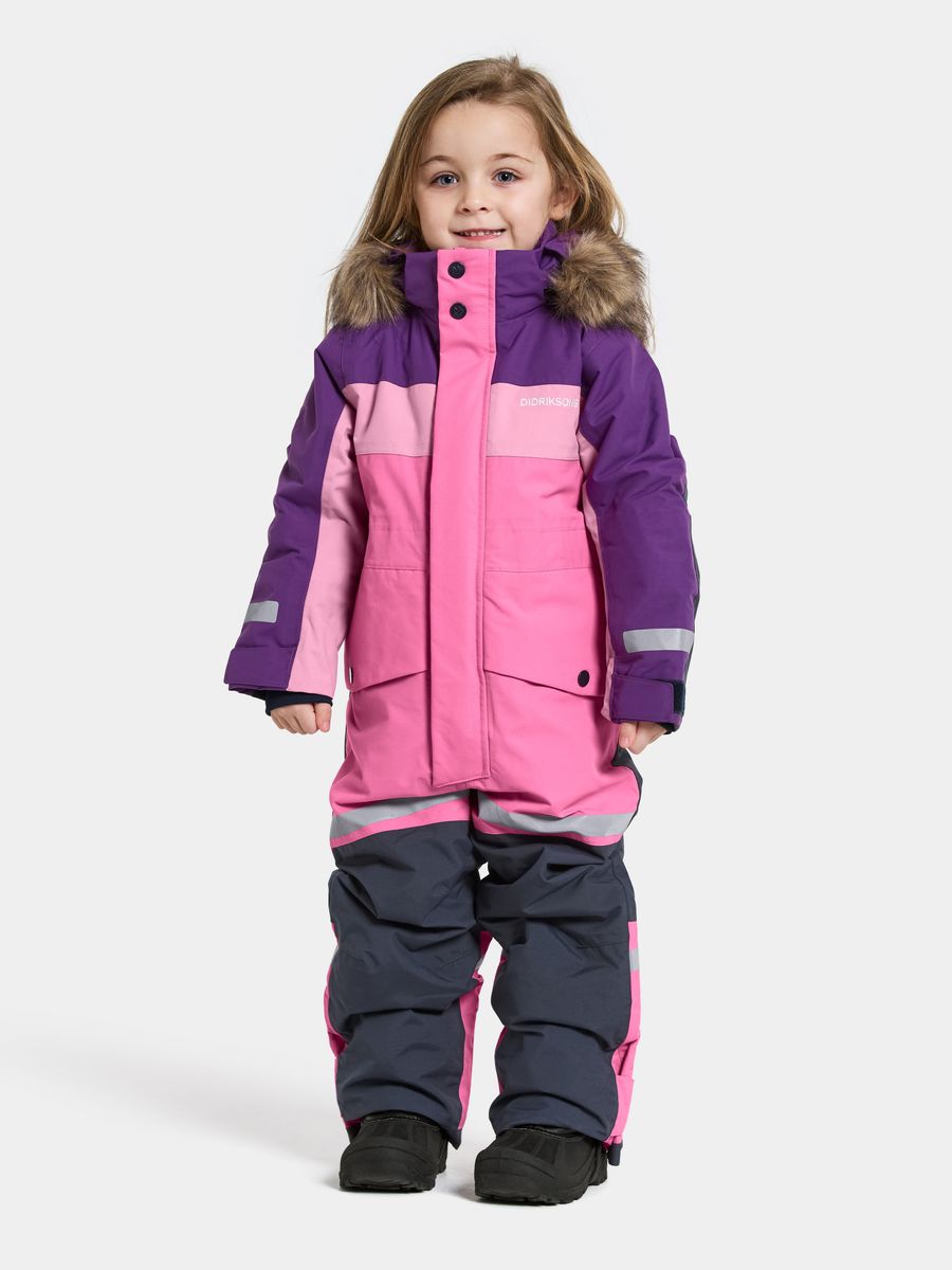 Didriksons Bjarven Vinterdress Sweet Pink