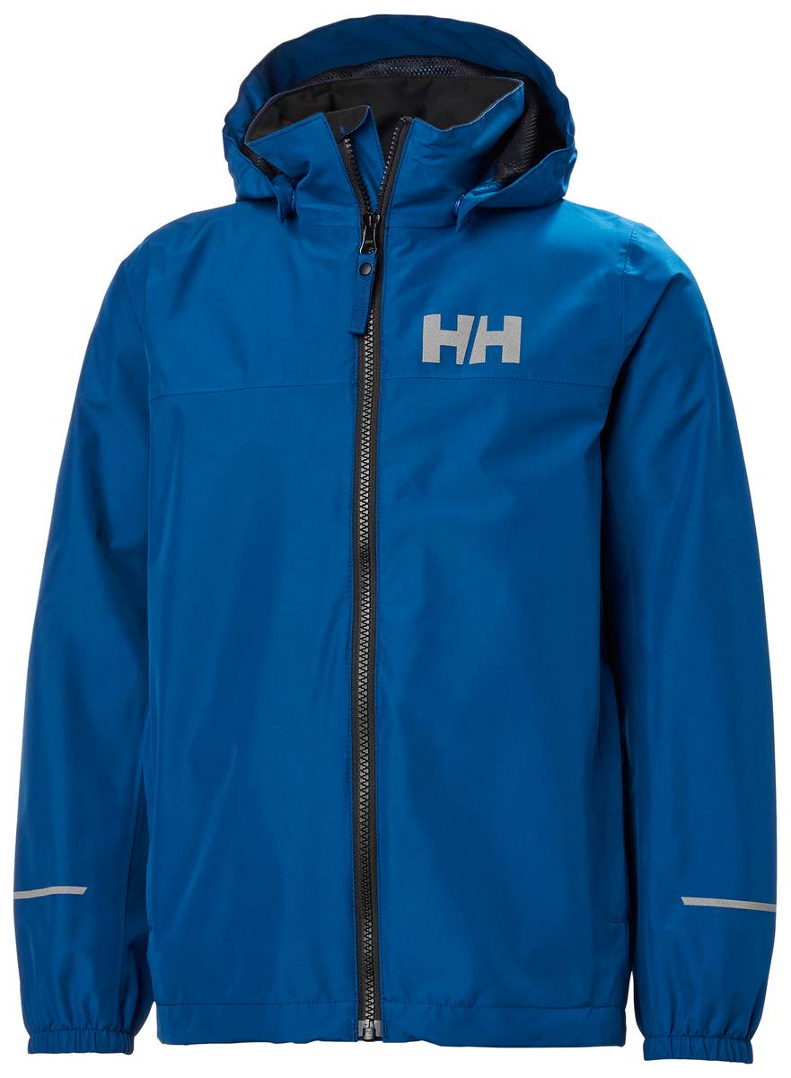 Helly Hansen Jr Juell Rain Jacket Deep Fjord