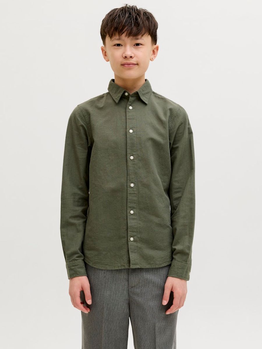 Jack & Jones Junior Ebreeze Skjorte Regular Fit Dusty Olive