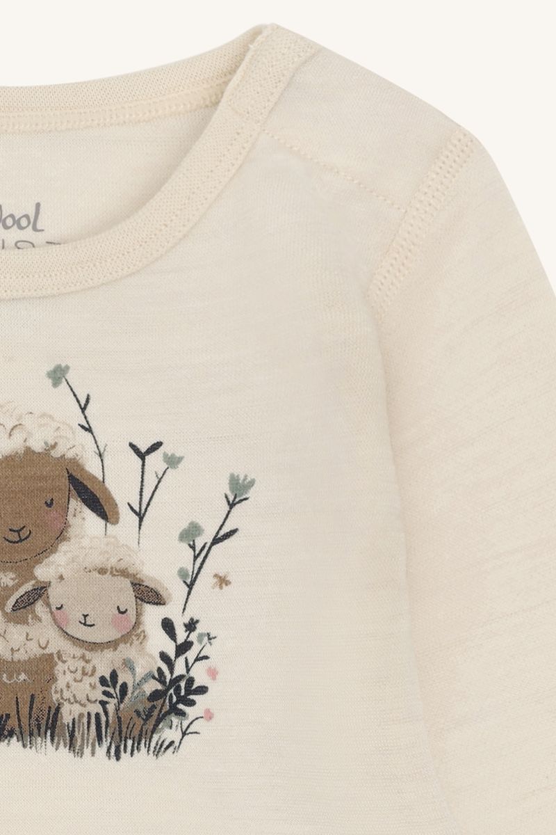 Hust and Claire Bo Sheep Body Merinoull Off White