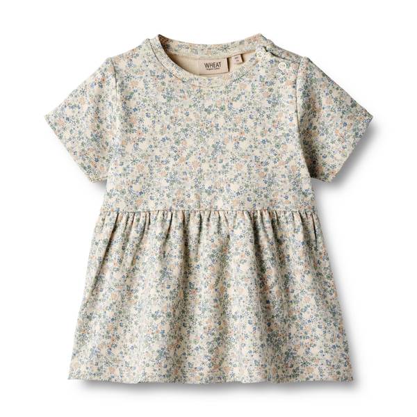 Jersey Kjole Anna Sandshell Mini Flowers