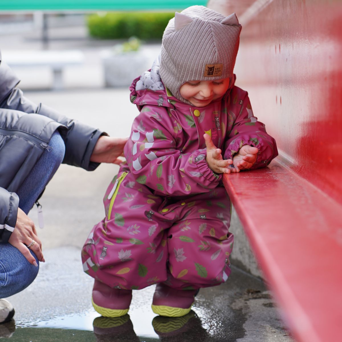 Kattnakken Vinterregndress Slaps Tolvmeterskogen Lyng