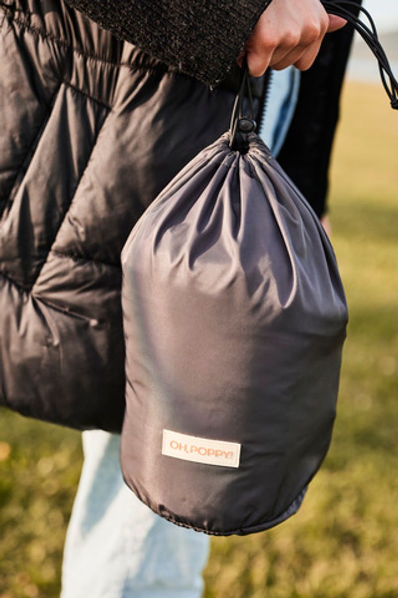 Oh, Poppy! Iris Liten Vognpose Anthracite Gray