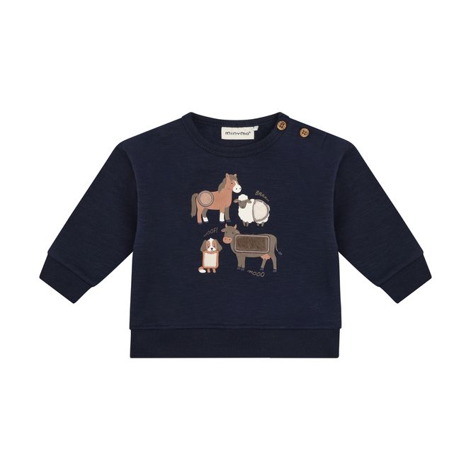 Hovedbilde Minymo Sweatgenser Dark Sapphire