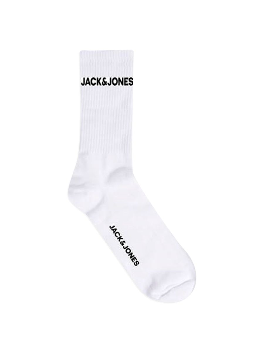 Jack & Jones Junior Logo Tennissokker 5-pak Hvit