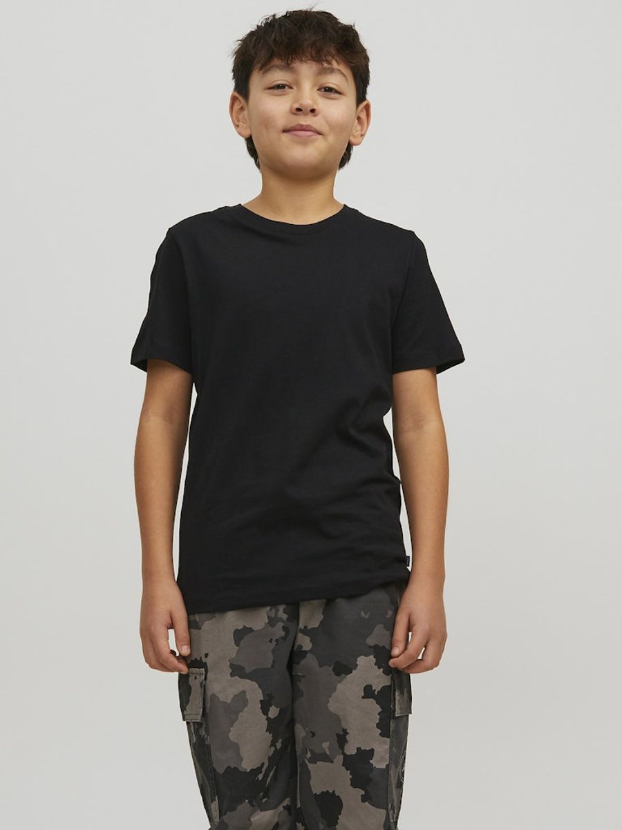 Jack & Jones Mini Organic Basic T-Shirt Standard Fit Svart
