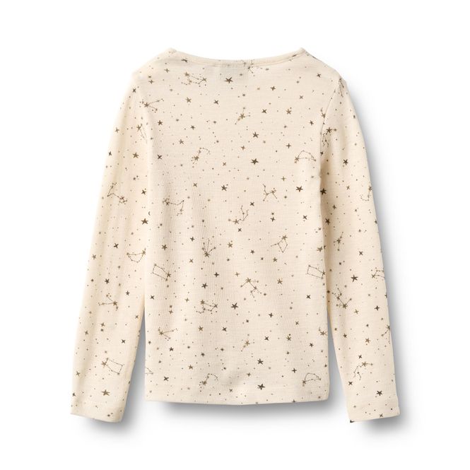 Hovedbilde Wheat Alfie Genser Ull Eggshell Stars