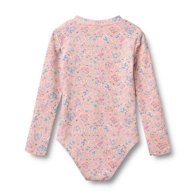 Hovedbilde Wheat Badedrakt Margot  Pink Heart Flowers