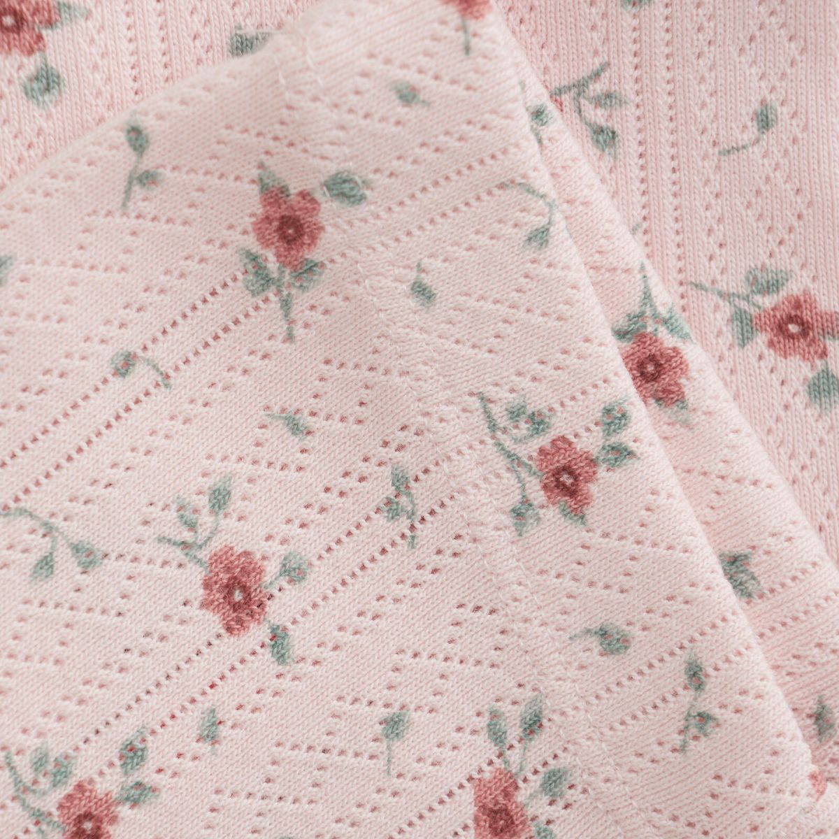 En Fant Leggings Pointelle Veiled Rose