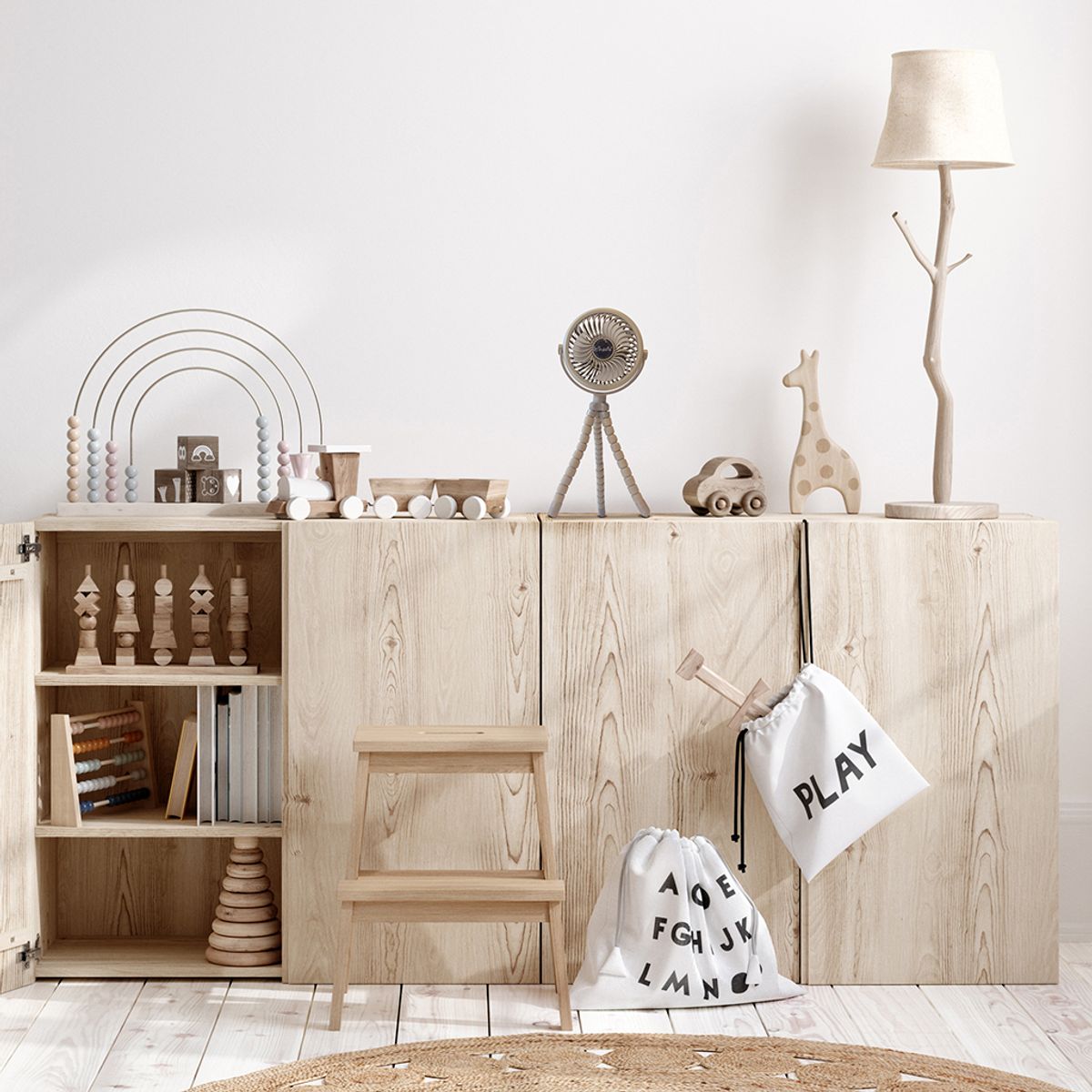 Tinkafu Vifte Beige
