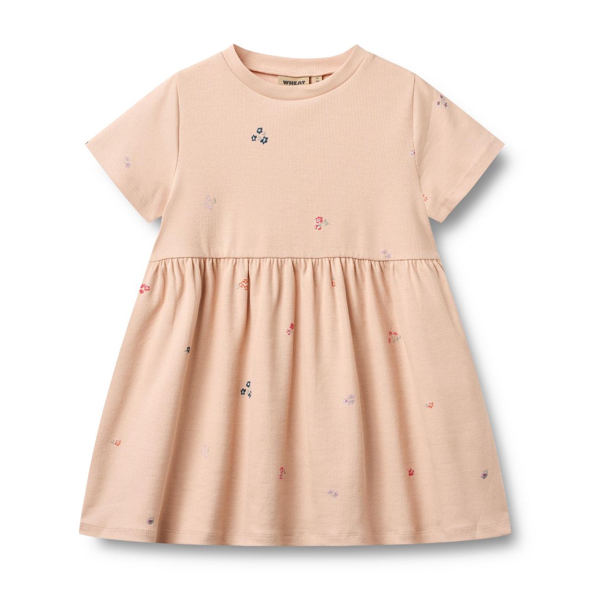 Wheat Jersey Kjole Anna  Rose Flowers