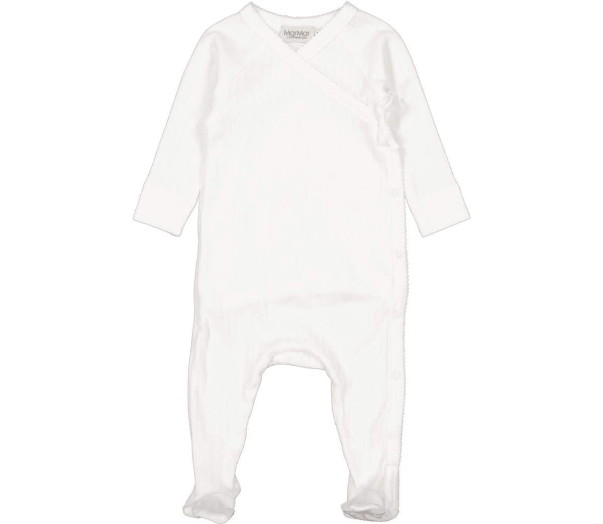 MarMar Jumpsuit Modal Pointelle Rubetta Gentle White