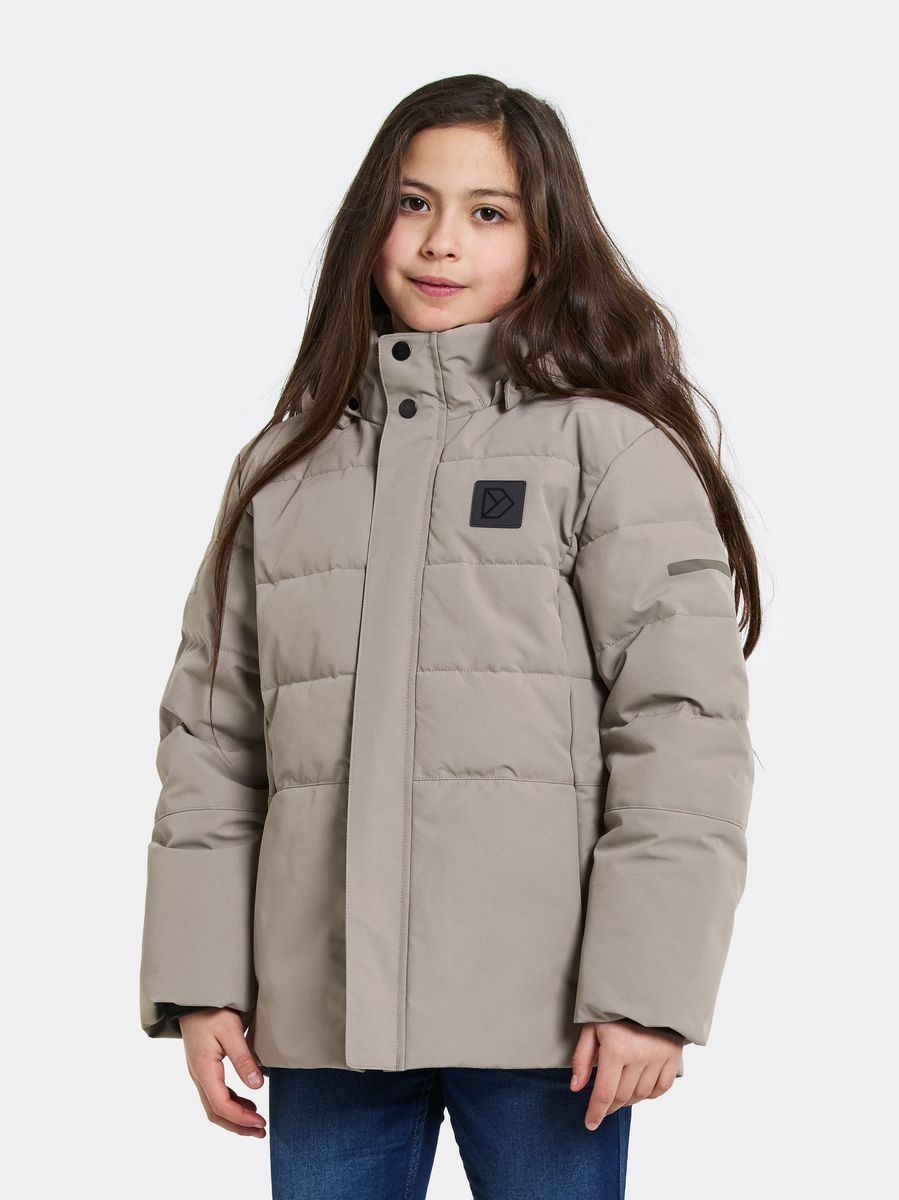 Didriksons Silikat Vinterjakke Ash Brown